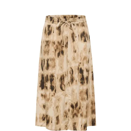 Tannin Tie Dye A-line Skirt , female, Sizes: XL, 2XL, M, L, S - Cream - Modalova