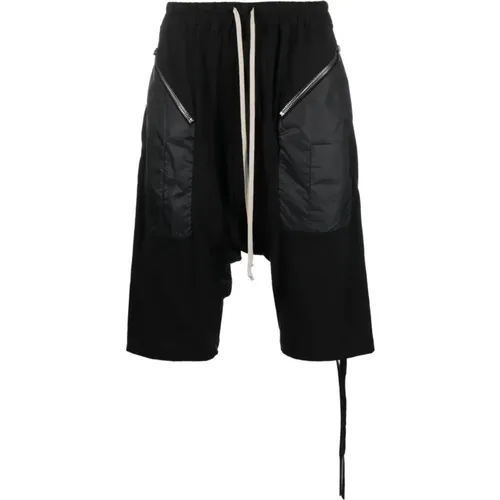 Strobe Cargo Pods - Stylish and Versatile Shorts , male, Sizes: XS - Rick Owens - Modalova