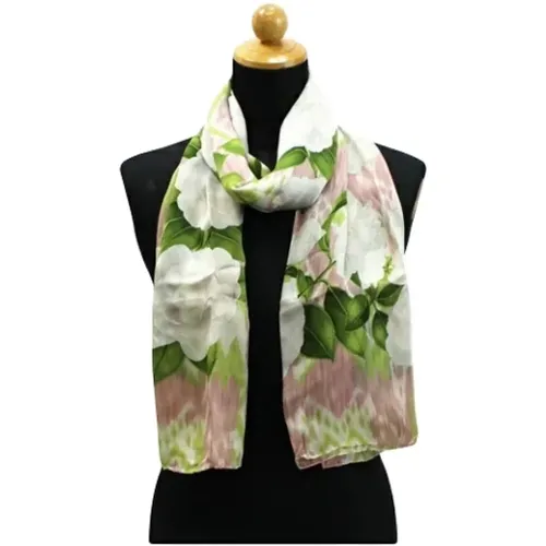 Pre-owned Silk scarves , female, Sizes: ONE SIZE - Chanel Vintage - Modalova