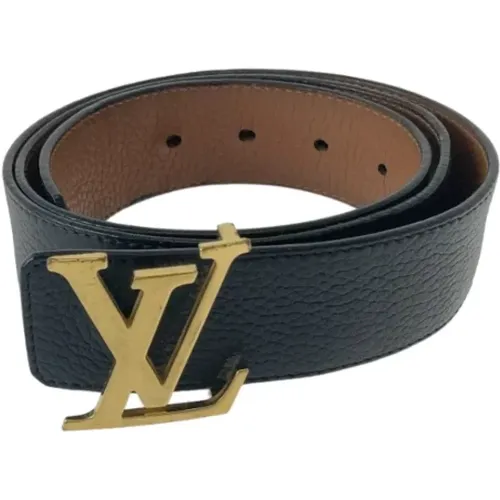 Pre-owned Leather belts , male, Sizes: ONE SIZE - Louis Vuitton Vintage - Modalova