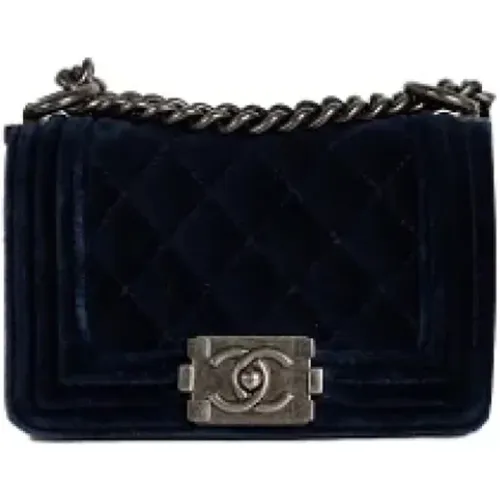 Pre-owned Velvet chanel-bags , female, Sizes: ONE SIZE - Chanel Vintage - Modalova