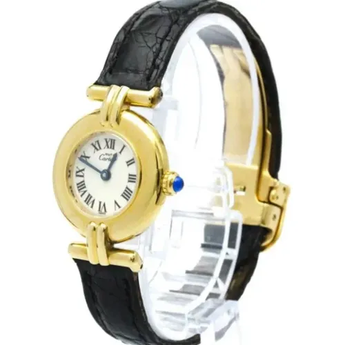 Pre-owned Metal watches , female, Sizes: ONE SIZE - Cartier Vintage - Modalova