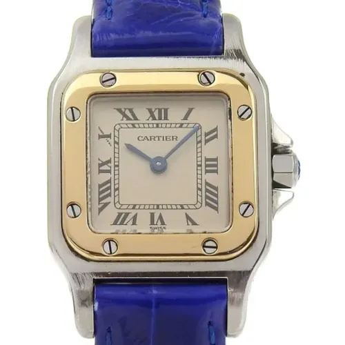 Pre-owned Stainless Steel watches , female, Sizes: ONE SIZE - Cartier Vintage - Modalova