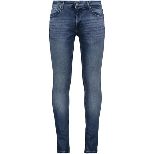 The Jone Jeans - Denim Blau , Herren, Größe: W29 - PureWhite - Modalova