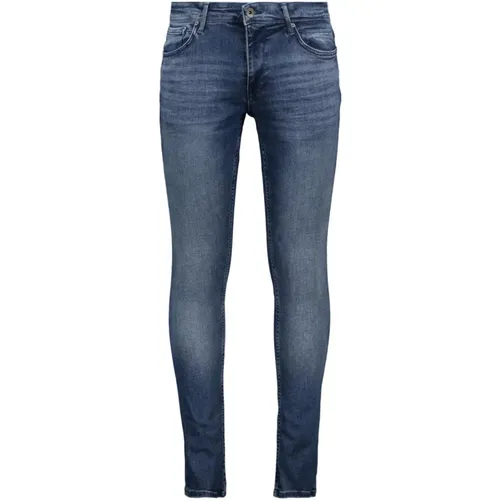 The Jone Jeans - Denim Blau , Herren, Größe: W36 - PureWhite - Modalova