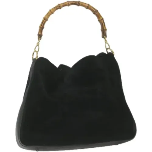 Pre-owned Suede gucci-bags , female, Sizes: ONE SIZE - Gucci Vintage - Modalova