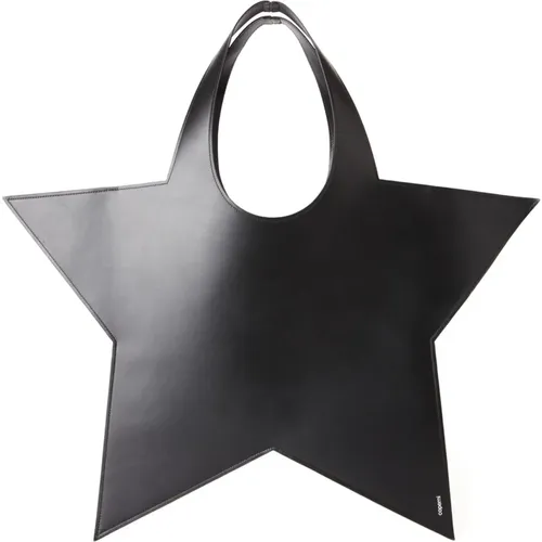 Schwarze Tote Tasche Damen Handtasche - Coperni - Modalova