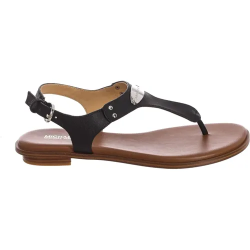 Flat Sandalen , Damen, Größe: 38 1/2 EU - Michael Kors - Modalova