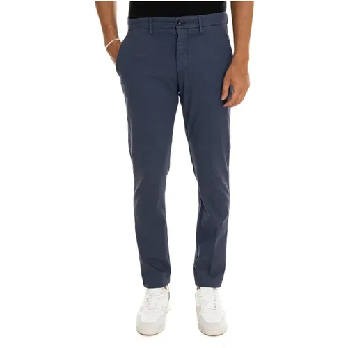 Slim Fit Casual Trousers , male, Sizes: 3XL, S, XL, 5XL, 4XL, 2XL, L, M - Harmont & Blaine - Modalova