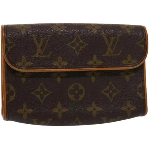Gebrauchte Braune Leinwand Louis Vuitton Florentinische Tasche - Louis Vuitton Vintage - Modalova