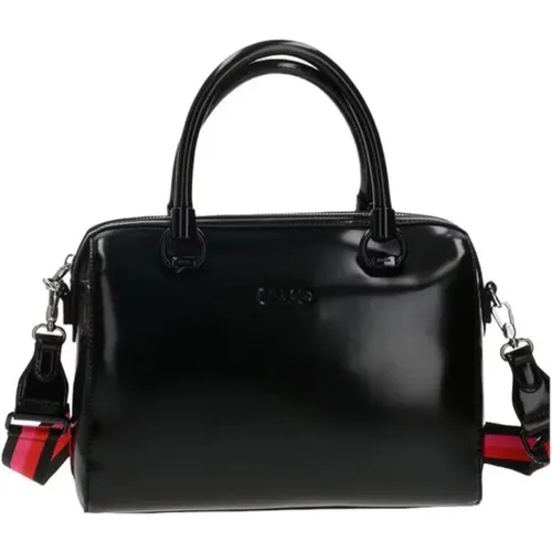 Handtasche mit tonalem Logo und verstellbarem Riemen , Damen, Größe: ONE Size - Liu Jo - Modalova