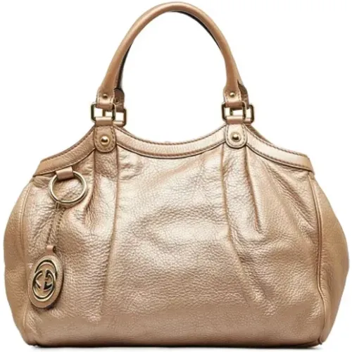 Pre-owned Leather gucci-bags , female, Sizes: ONE SIZE - Gucci Vintage - Modalova