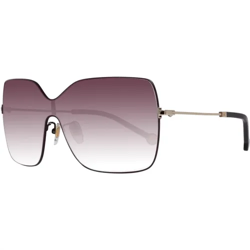 Stilvolle Burgunder Sonnenbrille für Frauen - Carolina Herrera - Modalova