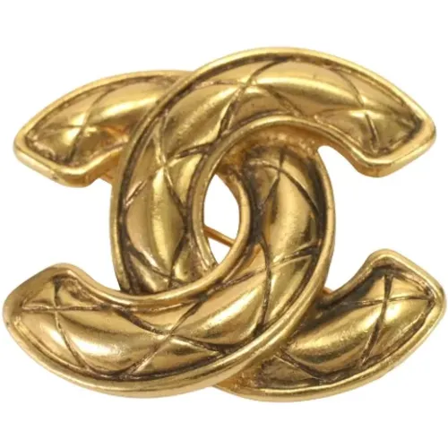 Pre-owned Metal brooches , female, Sizes: ONE SIZE - Chanel Vintage - Modalova