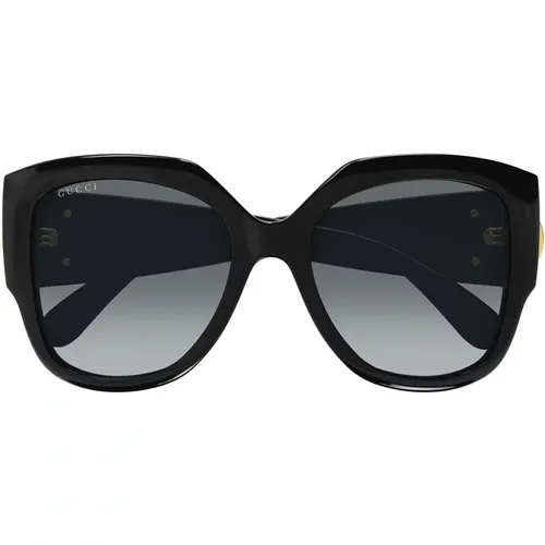 Quadratische Sonnenbrille mit Le Bouton-Detail , Damen, Größe: 54 MM - Gucci - Modalova