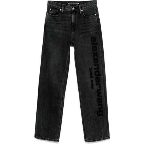 Graue Jeans für Stylischen Look , Damen, Größe: W25 - alexander wang - Modalova