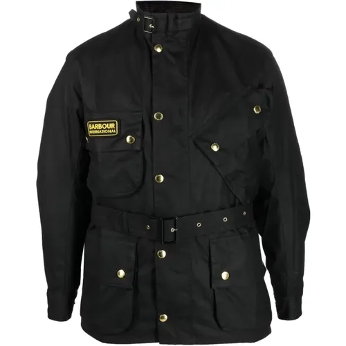 Schwarzer International Original Mantel , Herren, Größe: XL - Barbour - Modalova