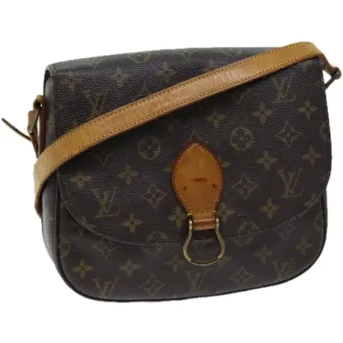 Pre-owned Canvas shoulder-bags , female, Sizes: ONE SIZE - Louis Vuitton Vintage - Modalova