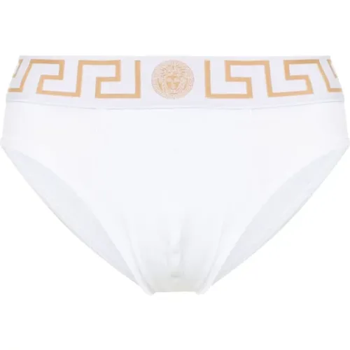 Greca Border Underwear , male, Sizes: M, L - Versace - Modalova