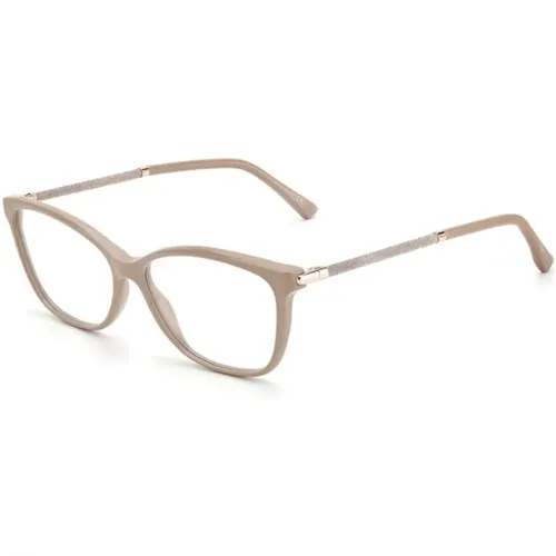 Chic Frame Glasses for Women , female, Sizes: 53 MM - Jimmy Choo - Modalova