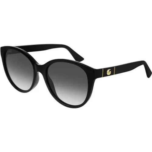 Grey Sunglasses Stylish Model , female, Sizes: 56 MM - Gucci - Modalova