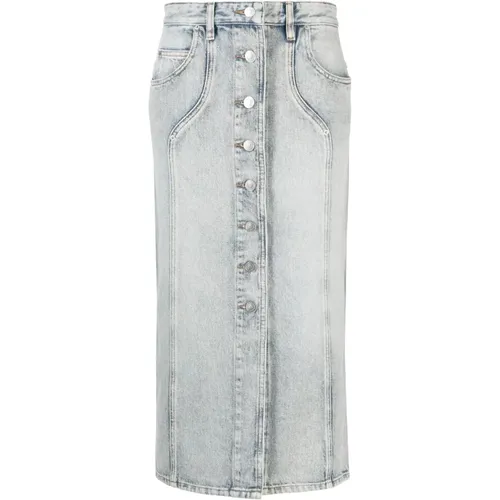 Midi Skirts , Damen, Größe: 2XS - Isabel Marant Étoile - Modalova