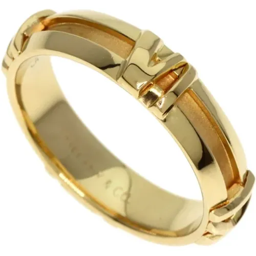 Pre-owned Gold rings , female, Sizes: ONE SIZE - Tiffany & Co. Pre-owned - Modalova