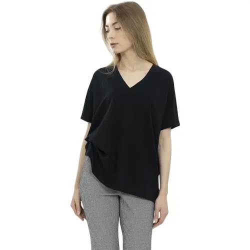 T-Shirts , female, Sizes: L - Zanone - Modalova