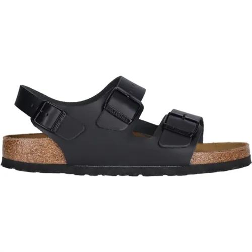 Milano Natural Leather Sandalen , Herren, Größe: 43 EU - Birkenstock - Modalova