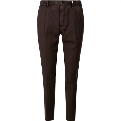 Flannel Trouser without Pleats , male, Sizes: L, XL, S, 2XL, M - Myths - Modalova