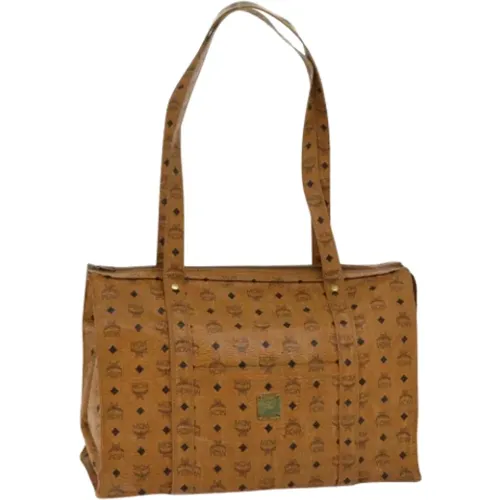 Pre-owned Leather totes , female, Sizes: ONE SIZE - MCM Pre-owned - Modalova