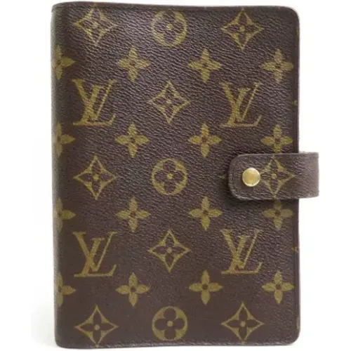 Pre-owned Canvas home-office , female, Sizes: ONE SIZE - Louis Vuitton Vintage - Modalova