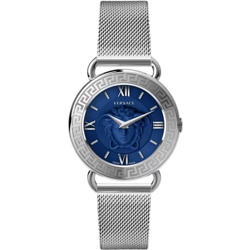 Medusa Collection Stainless Steel Bracelet Watch , female, Sizes: ONE SIZE - Versace - Modalova