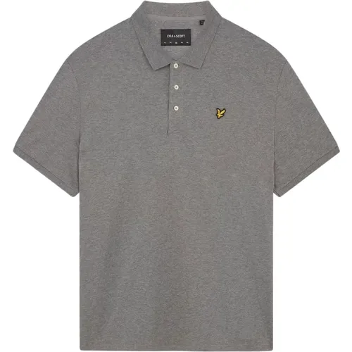 Organisches Poloshirt Klassischer Stil , Herren, Größe: XL - Lyle & Scott - Modalova