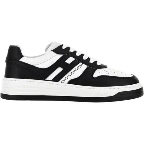 High Top Sneakers with Retro Vibes , male, Sizes: 11 UK, 8 1/2 UK, 5 UK, 8 UK, 12 UK, 7 1/2 UK, 7 UK, 5 1/2 UK, 6 1/2 UK, 6 UK, 9 1/2 UK, 9 UK, 10 UK - Hogan - Modalova