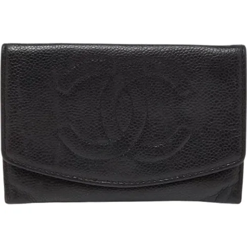 Pre-owned Leather wallets , female, Sizes: ONE SIZE - Chanel Vintage - Modalova