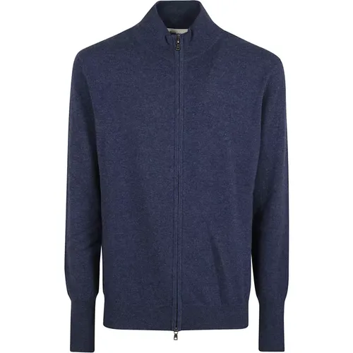 Luxuriöser Blauer Kaschmirpullover Aw24 , Herren, Größe: 3XL - Ballantyne - Modalova