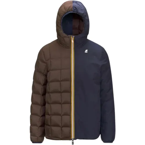 Short Men's Eco Stretch Thermo Jacket , male, Sizes: XL, M - K-way - Modalova