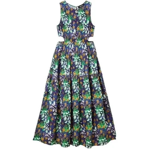 Women Dress , Damen, Größe: L - Desigual - Modalova