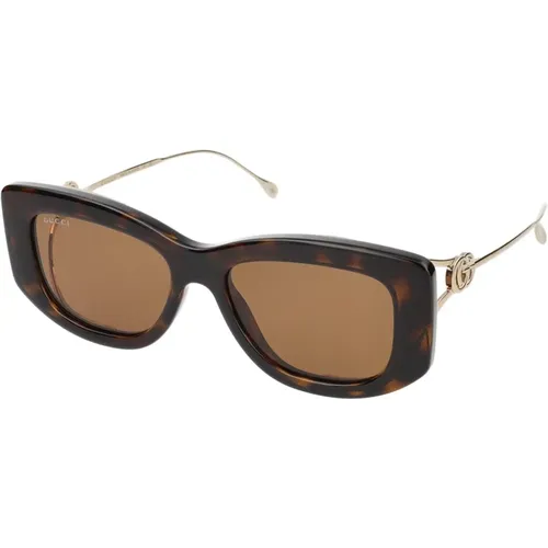 Stylish Sunglasses Gg1566S , female, Sizes: 55 MM - Gucci - Modalova