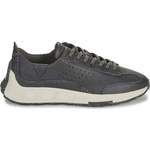 Speed Freizeit-Sneakers Grau , Herren, Größe: 46 EU - Clarks - Modalova