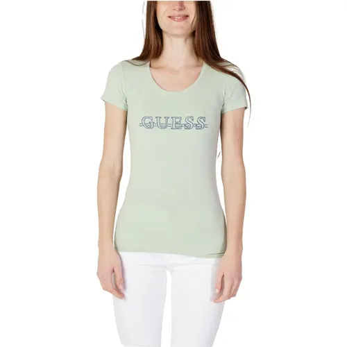 Print T-shirt , female, Sizes: XL, XS - Guess - Modalova