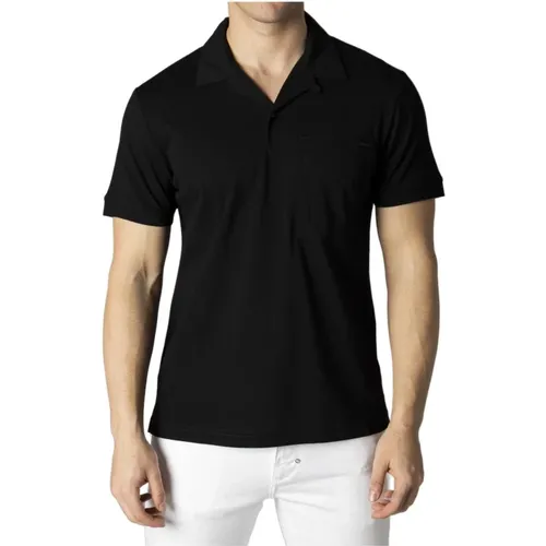 Cotton Polo Shirt with Button Fastening , male, Sizes: S, XL - Antony Morato - Modalova