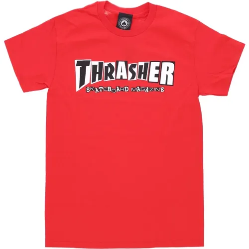 Mens Tee Short Sleeve T-shirt , unisex, Sizes: S, L, XL, M - Thrasher - Modalova