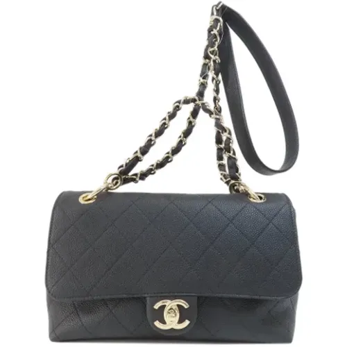 Pre-owned Leather chanel-bags , female, Sizes: ONE SIZE - Chanel Vintage - Modalova