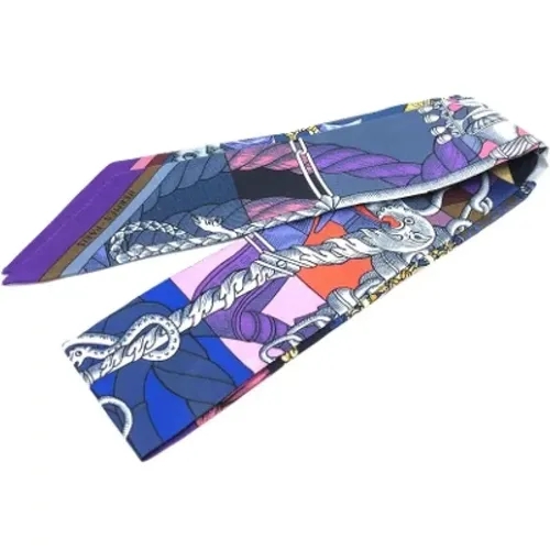 Pre-owned Silk scarves , female, Sizes: ONE SIZE - Hermès Vintage - Modalova