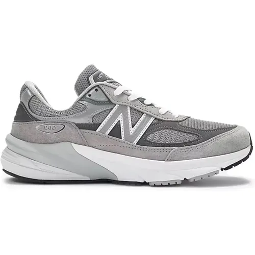 USA Made Grauer Laufschuh M990Gl6 , Herren, Größe: 43 EU - New Balance - Modalova