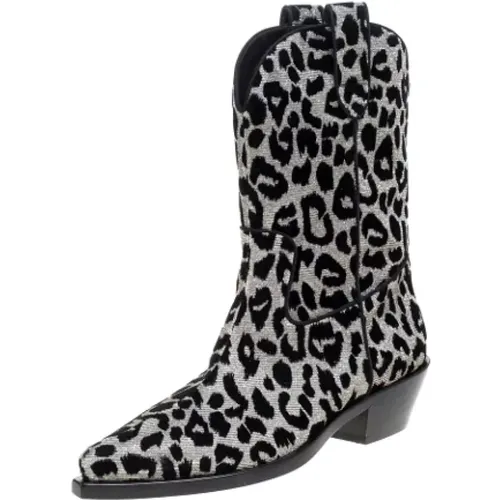 Pre-owned Velvet boots , female, Sizes: 6 1/2 UK - Dolce & Gabbana Pre-owned - Modalova