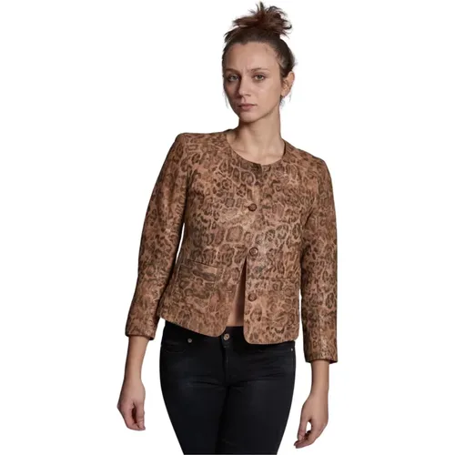 Luxury Suede Jacket , female, Sizes: XL - Bully - Modalova