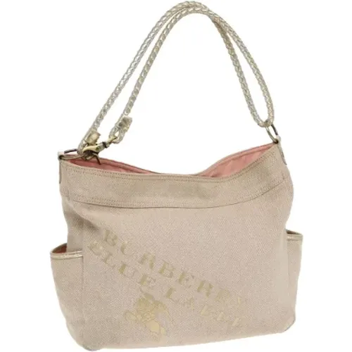 Pre-owned Canvas handbags , female, Sizes: ONE SIZE - Burberry Vintage - Modalova